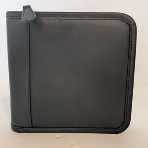Coach Leather CD Case- Like New With Box Nib